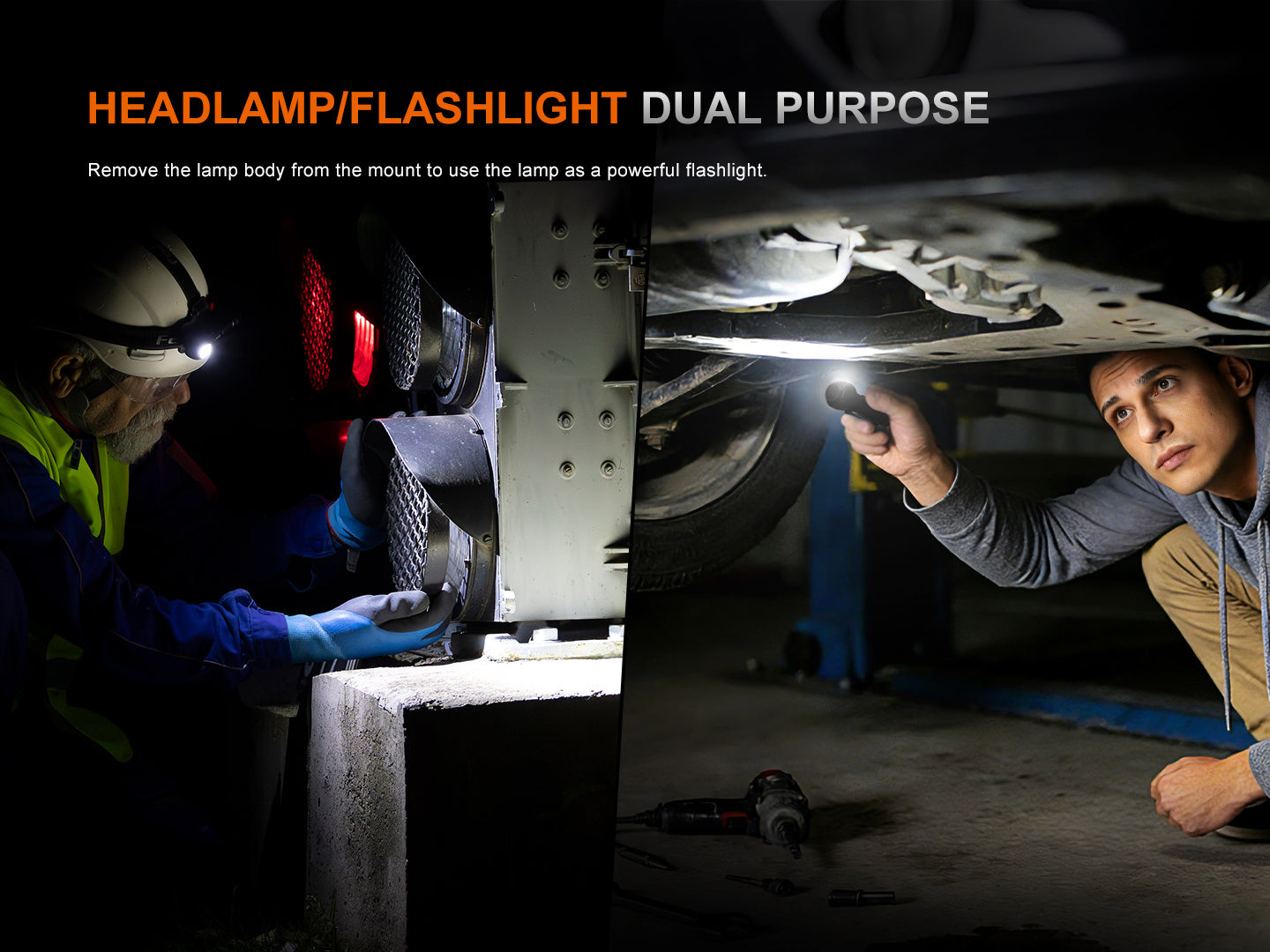 Fenix HM61R V3.0 - 1800 Lumens - Lampe frontale multifonctions