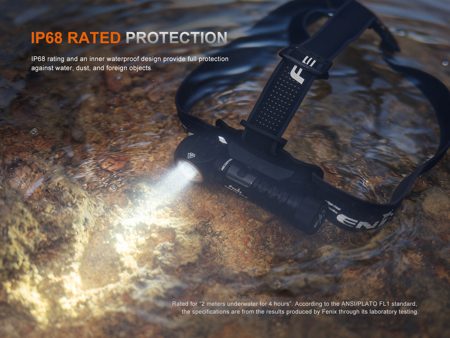 Fenix HM61R V3.0 - 1800 Lumens - Lampe frontale multifonctions