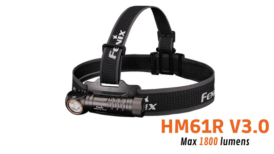 Fenix HM61R V3.0 - 1800 Lumens - Lampe frontale multifonctions