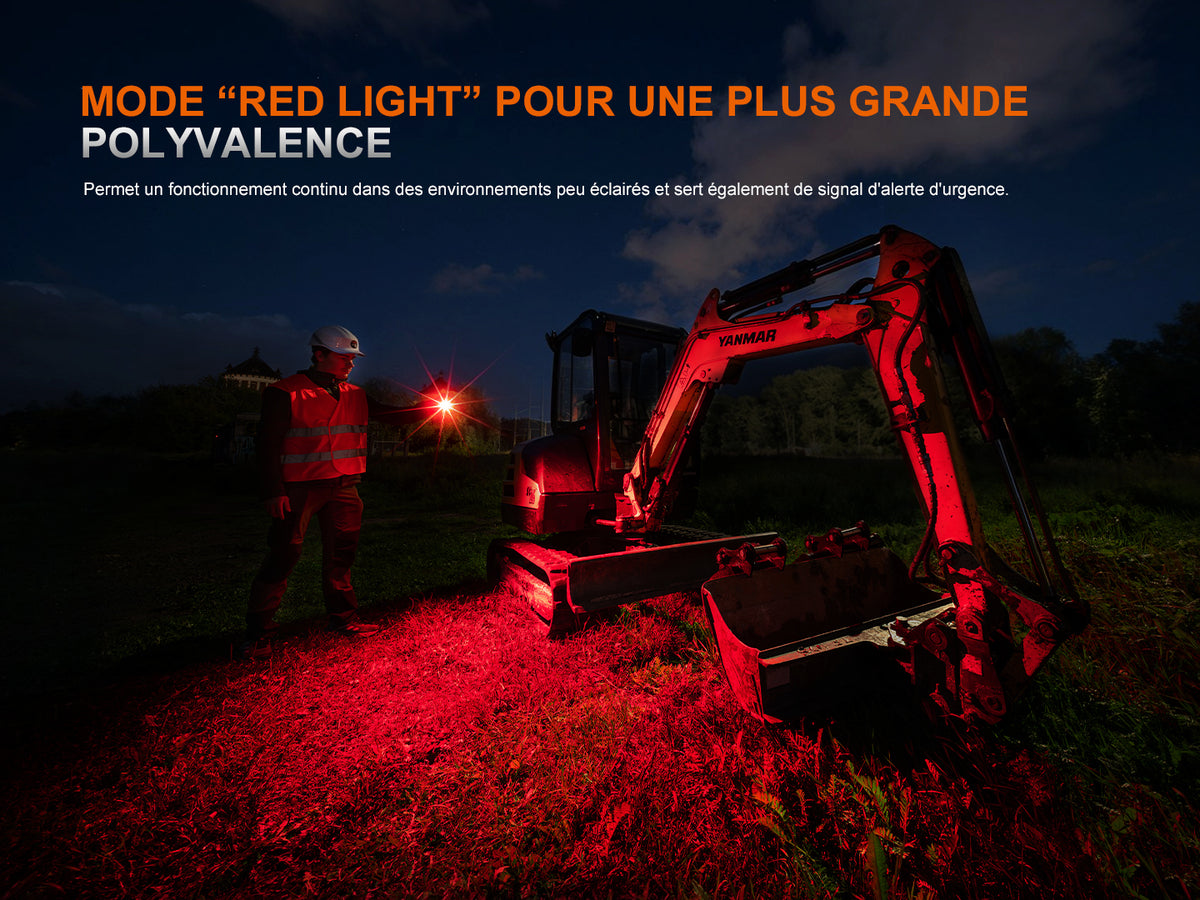 Fenix HM71R V2.0 - Lampe frontale rechargeable - 3500 lumens