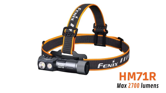 Fenix HM71R - 2700 lumens - Rechargeable USB-C  - Multifonctions