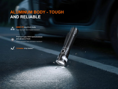 Fenix LD35R - Lampe de poche polyvalente à trois sources lumineuses - 1800 lumens