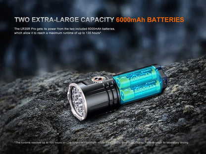 Fenix LR35R Pro - Lampe de recherche super lumineuse - 10000 LUMENS