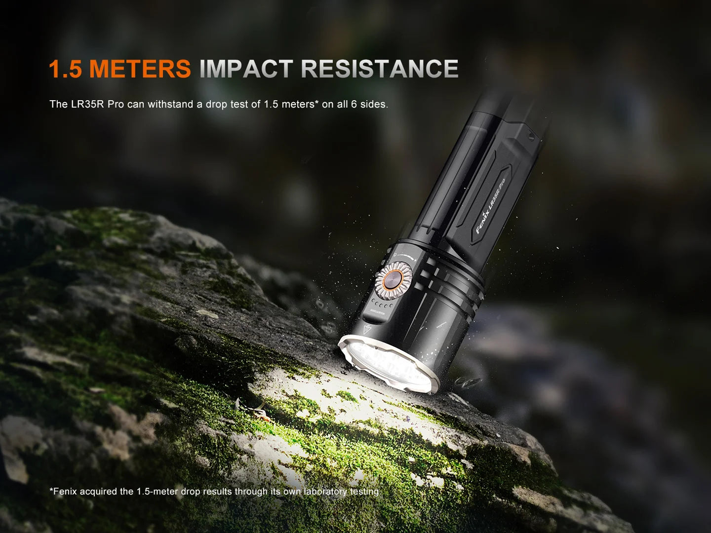 Fenix LR35R Pro - Lampe de recherche super lumineuse - 10000 LUMENS