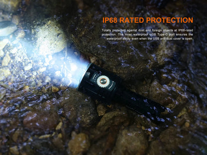 Fenix LR35R Pro - Lampe de recherche super lumineuse - 10000 LUMENS