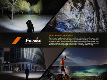 Fenix LR35R Pro - Lampe de recherche super lumineuse - 10000 LUMENS