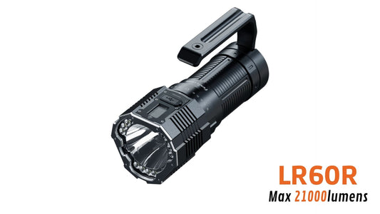 Fenix LR60R - Lampe de recherche - 21 000 lumens - Pack complet