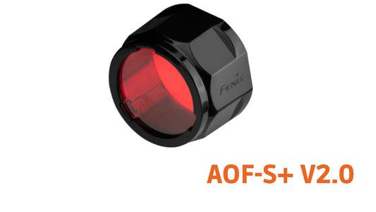 Fenix - AOF-S+ V2.0 - Filtre rouge 25.4mm et 26.5mm
