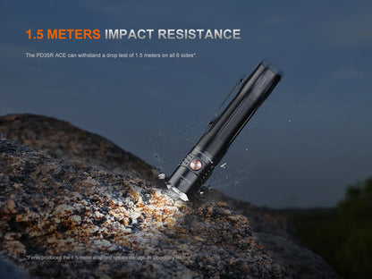 Fenix PACK - PD35R ACE 2000 lumens + CL01 BLACK