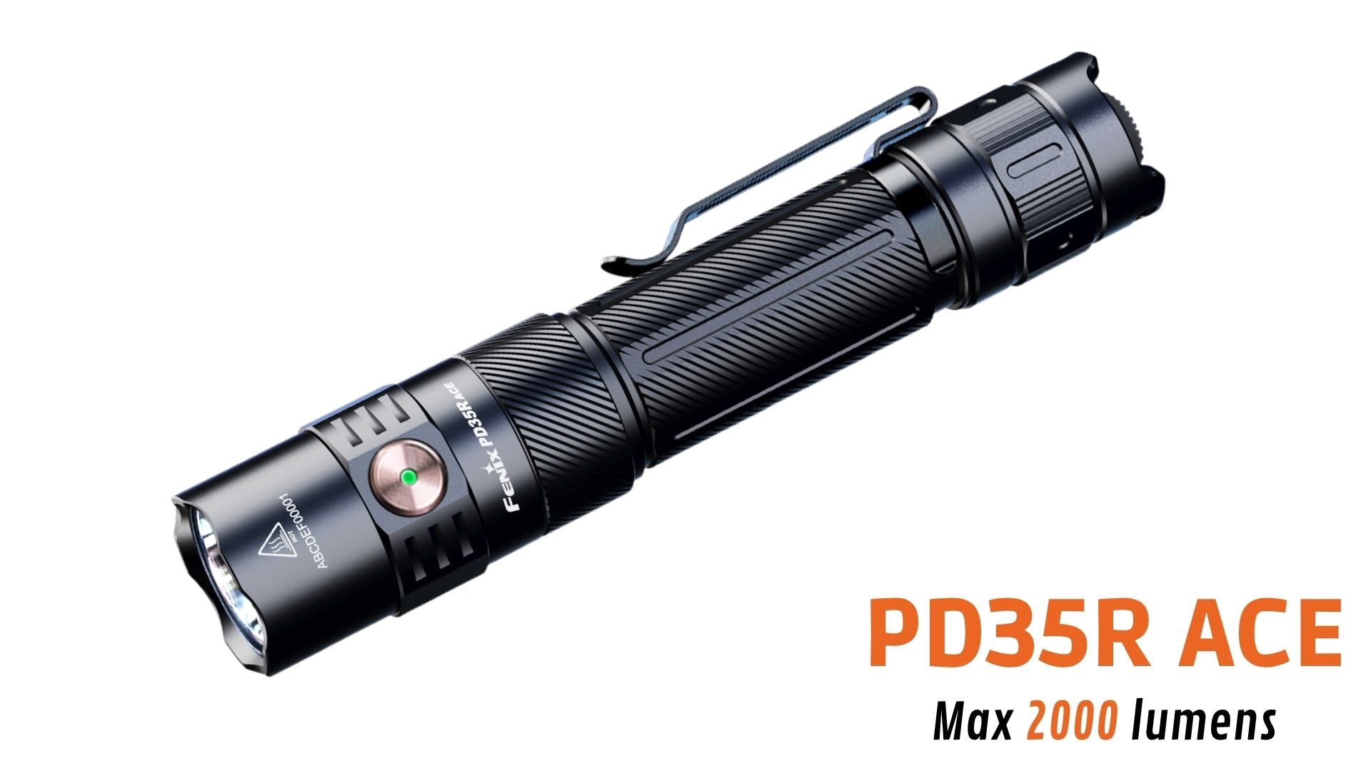Fenix PD35R ACE Lampe de poche multimode - 2000 lumens - Rechargeable USB-C - Revendeur Officiel Lampes FENIX depuis 2008 | Votre Boutique en ligne FENIX®
