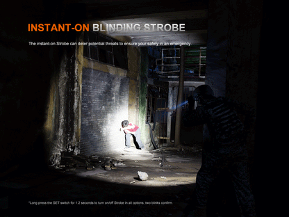 Fenix PD36R ACE Lampe torche tactique multimodes - 3000 lumens