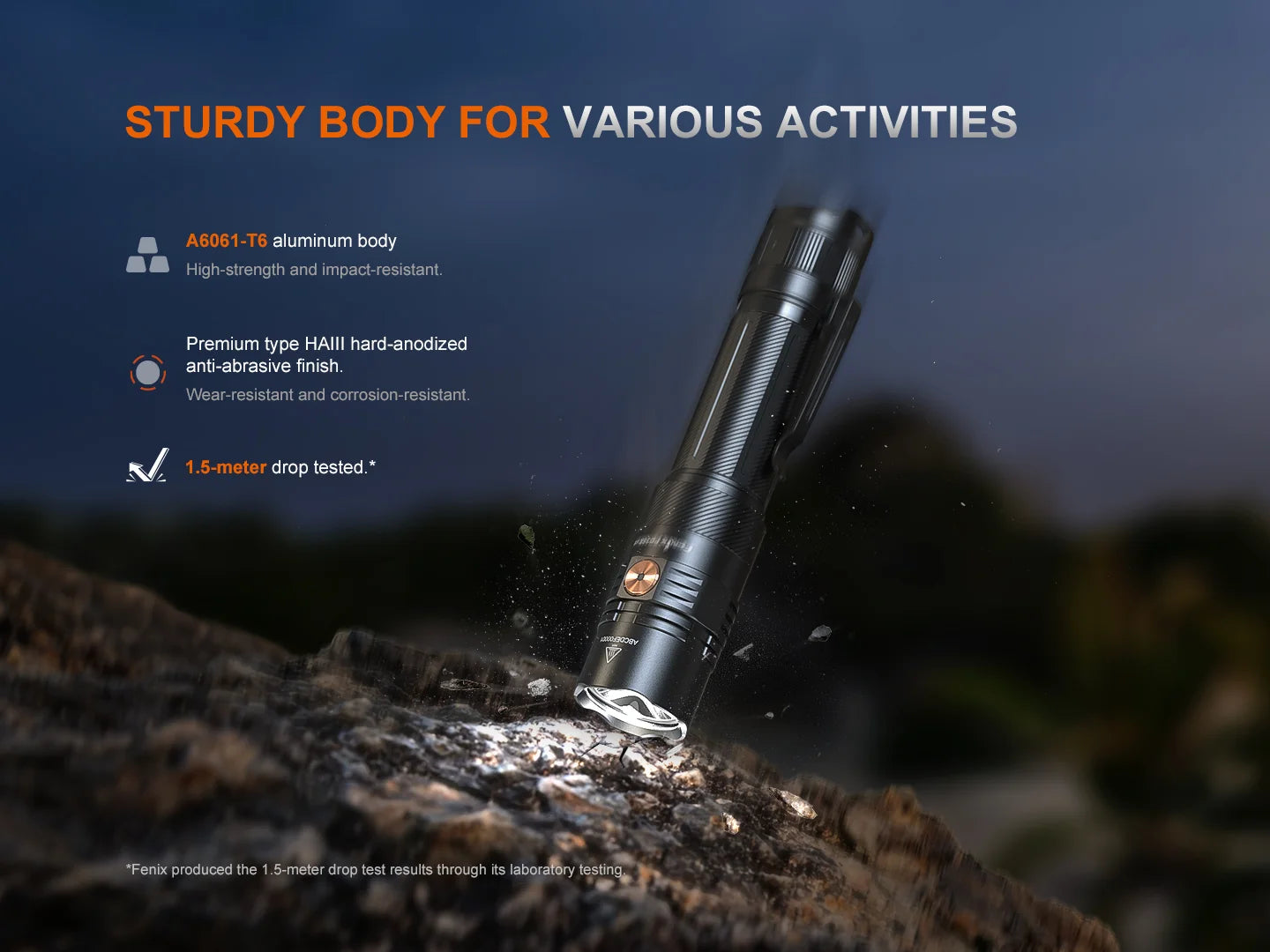 Fenix PD36R ACE Lampe torche tactique multimodes - 3000 lumens