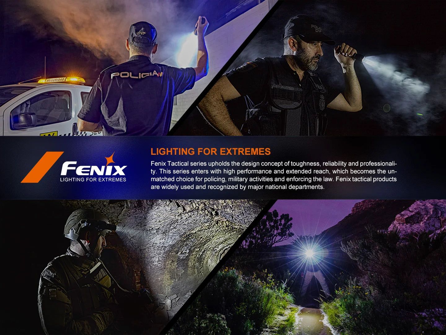 Fenix PD36R ACE Lampe torche tactique multimodes - 3000 lumens