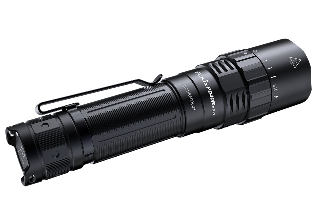 FENIX - PD40R V3.0 - Lampe à commutation rotative - 3000 lumens - Revendeur Officiel Lampes FENIX depuis 2008 | Votre Boutique en ligne FENIX®