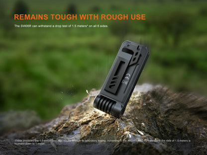 Fenix SW06R - Lampe de poche rechargeable compacte - 500 lumens