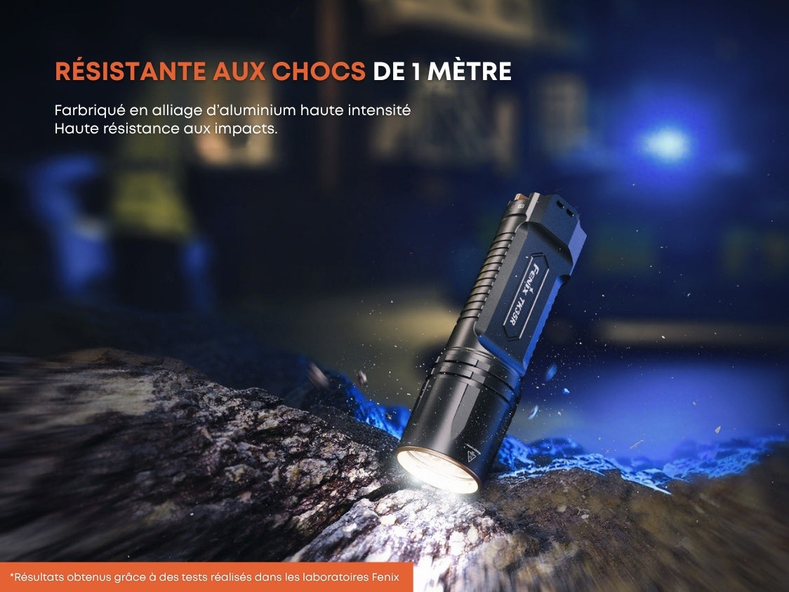 Fenix TK35R Lampe de poche haute performance multimodes - 5800 lumens - Rechargeables USB-C