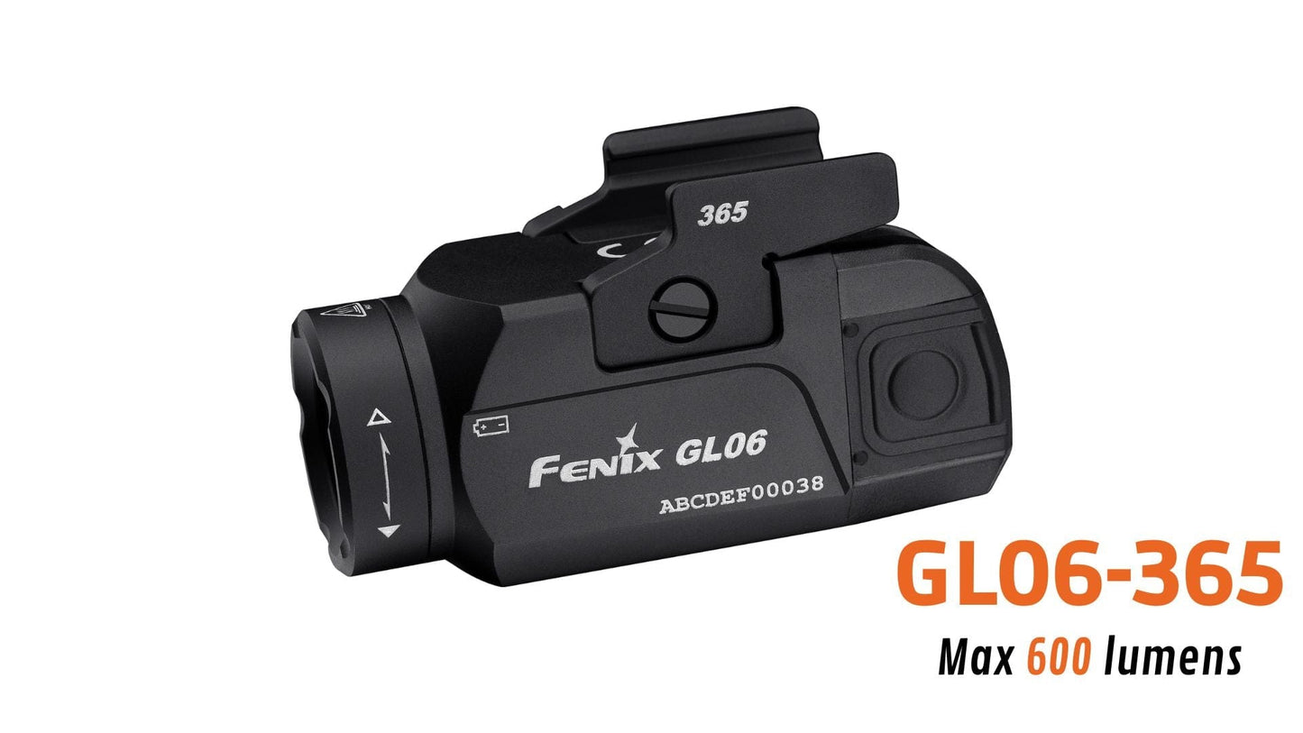 Fenix GL06-365 - 600 Lumens - 140 mètres de portée Revendeur Officiel Lampes FENIX depuis 2008 | Votre Boutique en ligne FENIX®