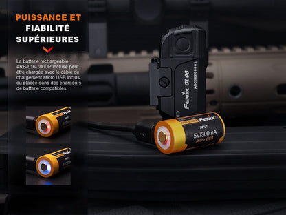 Fenix GL06 - 600 Lumens - 140 mètres de portée Revendeur Officiel Lampes FENIX depuis 2008 | Votre Boutique en ligne FENIX®