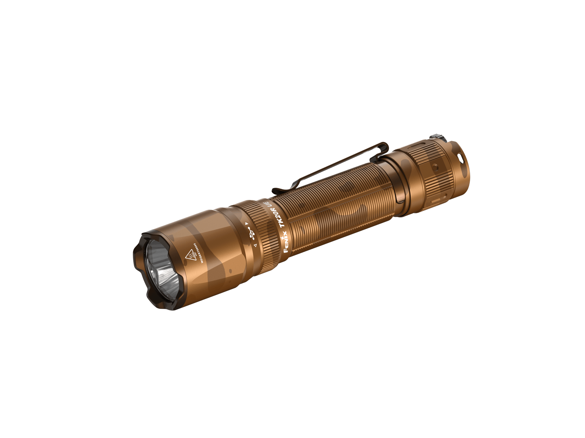 Fenix TK20R UE - Lampe de poche tactique en camouflage désert | S Fenix TK20R UE - Lampe de poche tactique en camouflage désert | S