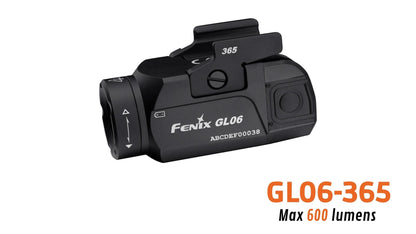 Fenix GL06-365 - 600 lumens - 140 mètres de portée - Revendeur Officiel Lampes FENIX depuis 2008 | Votre Boutique en ligne FENIX®