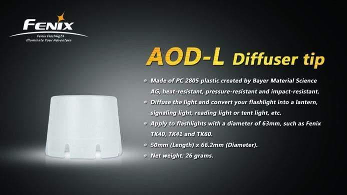 Diffuseur AOD-L Site Officiel FENIX® - Votre boutique en ligne Fenix®