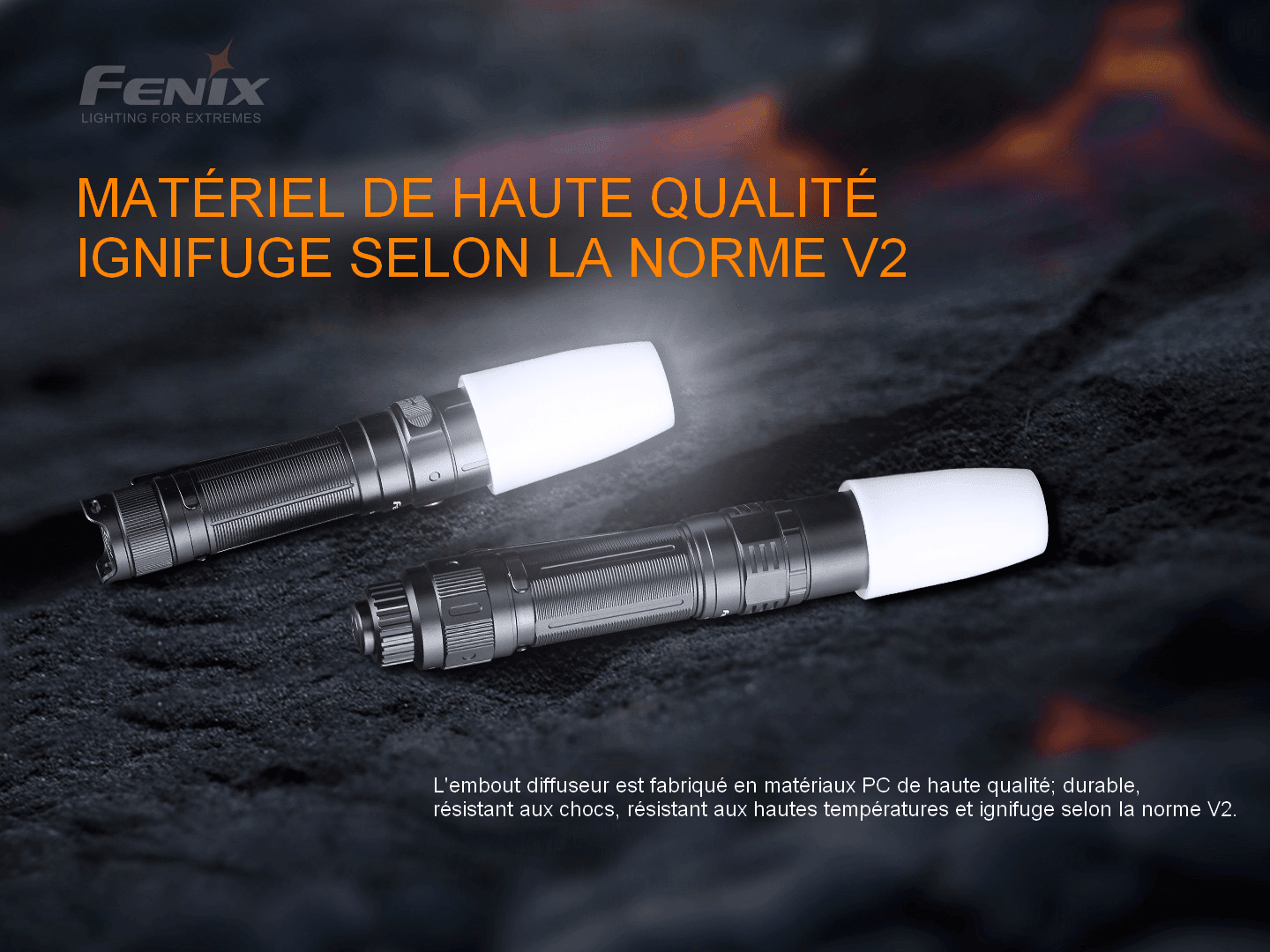 Diffuseur Fenix AODS V2.0 Revendeur Officiel Lampes FENIX depuis 2008 | Votre Boutique en ligne FENIX®