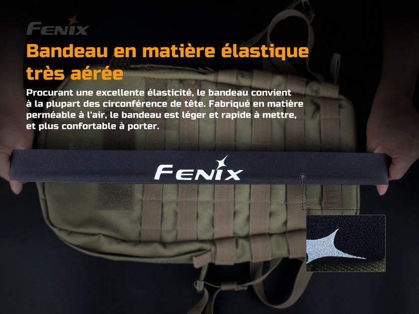 Fenix AFH-10 - serre tête de sport élastique en nylon avec lignes réfl –  Revendeur Officiel Lampes FENIX depuis 2008