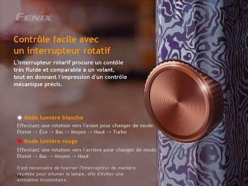 Fenix APEX 20 - Mix Iridescent Titane édition limitée et numérotée spéciale 20 ans de Fenix Revendeur Officiel Lampes FENIX depuis 2008 | Votre Boutique en ligne FENIX®