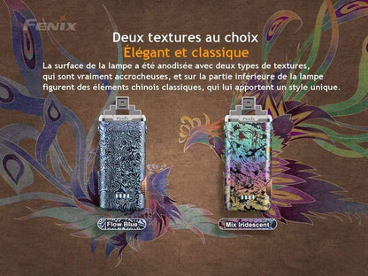 Fenix APEX 20 - Mix Iridescent Titane édition limitée et numérotée spéciale 20 ans de Fenix Revendeur Officiel Lampes FENIX depuis 2008 | Votre Boutique en ligne FENIX®