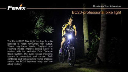 Fenix BC20 - 400 Lumens Site Officiel FENIX® - Votre boutique en ligne Fenix®