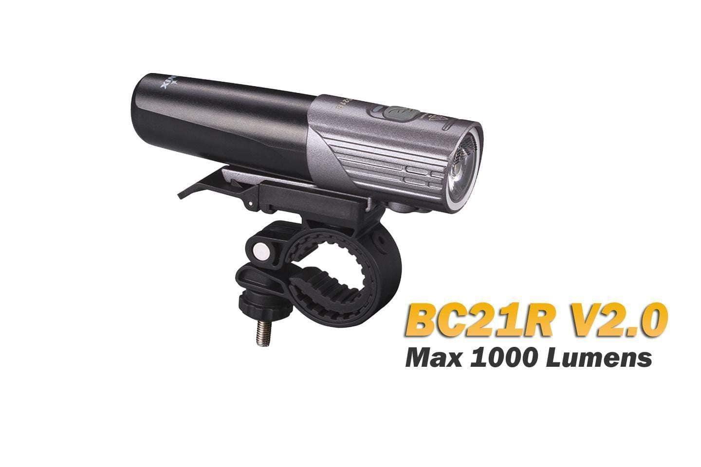 Fenix BC21R V2.0 - 1000 Lumens - rechargeable batterie incluse Site Officiel FENIX® - Votre boutique en ligne Fenix®