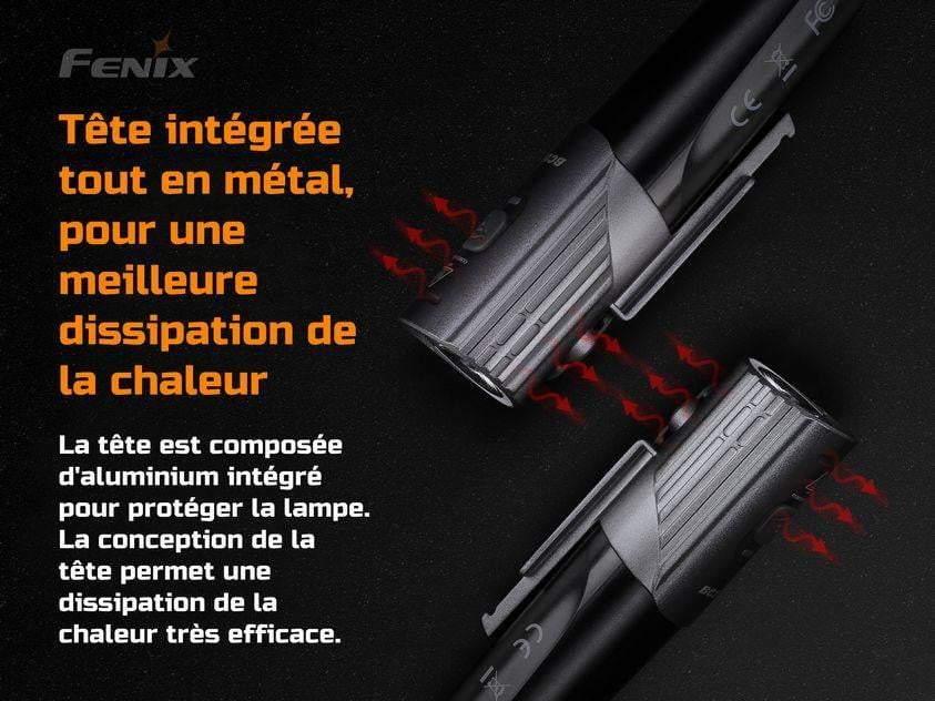 Fenix BC21R V2.0 - 1000 Lumens - rechargeable batterie incluse Site Officiel FENIX® - Votre boutique en ligne Fenix®