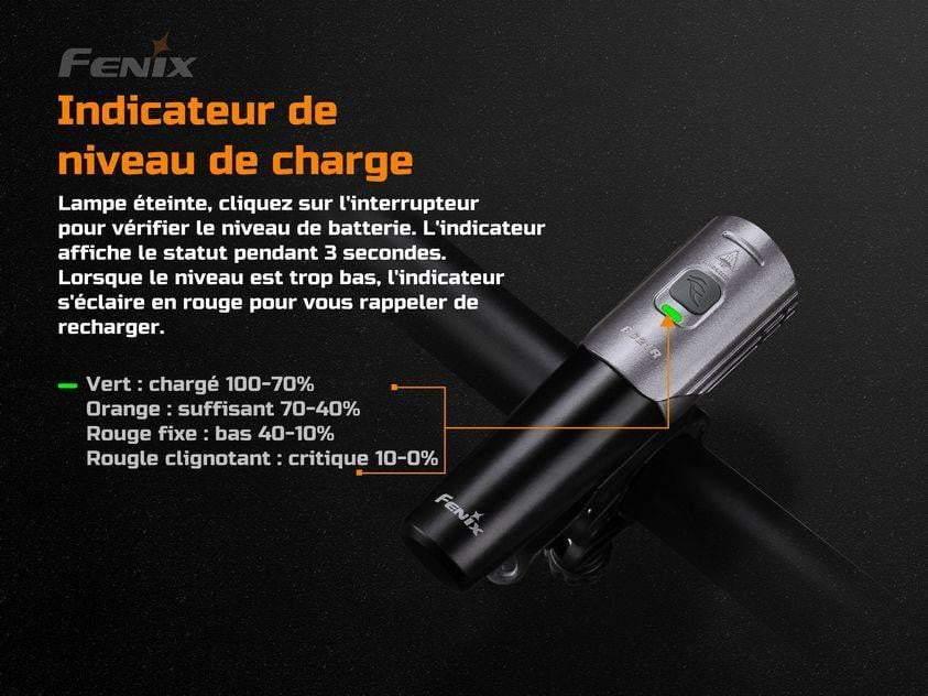 Fenix BC21R V2.0 - 1000 Lumens - rechargeable batterie incluse Site Officiel FENIX® - Votre boutique en ligne Fenix®