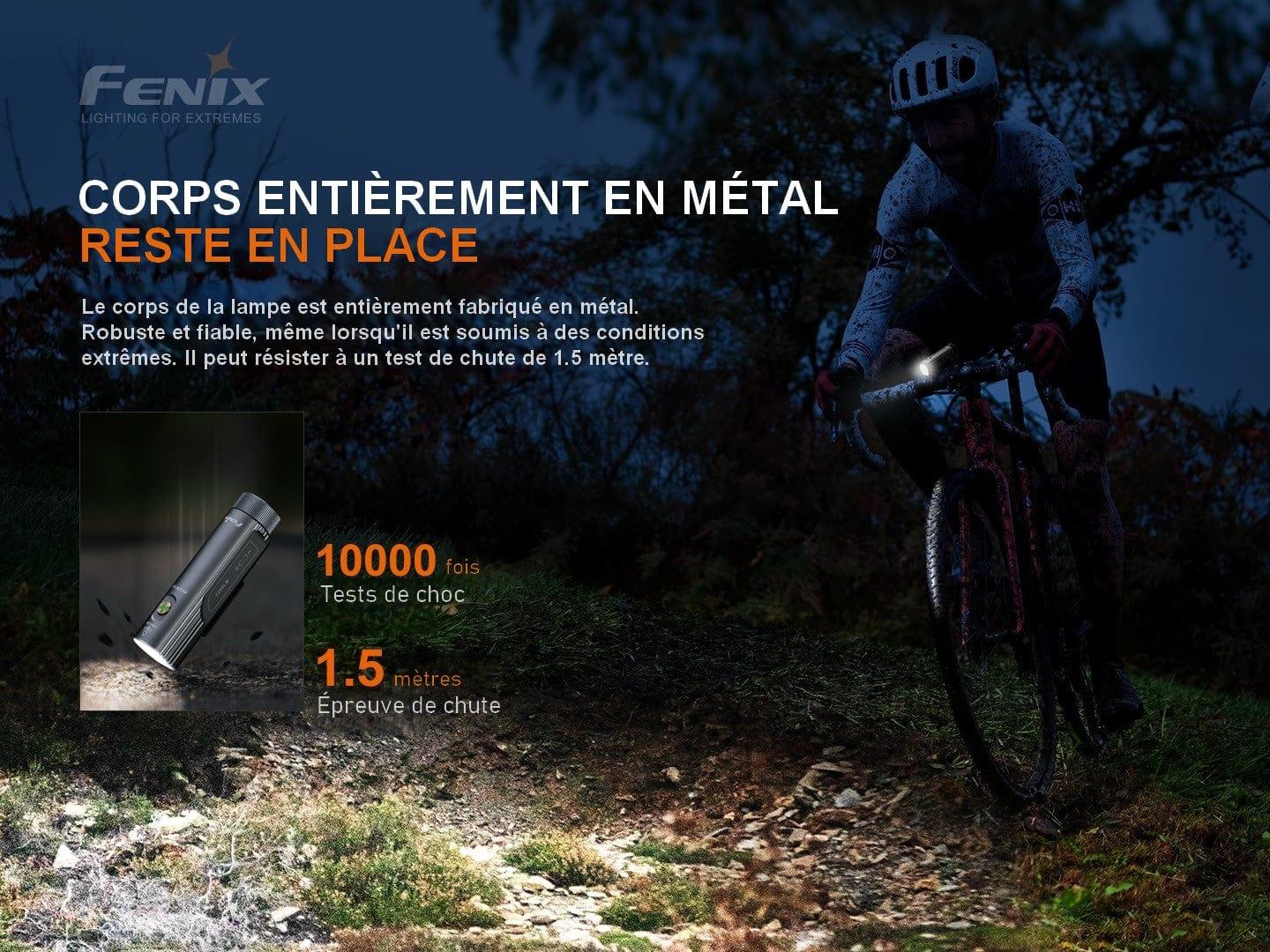 Fenix BC21R V3.0 - Lampe de vélo rechargeable - Max 1200 Lumens Revendeur Officiel Lampes FENIX depuis 2008 | Votre Boutique en ligne FENIX®