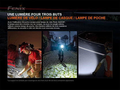 Fenix BC21R V3.0 - Lampe de vélo rechargeable - Max 1200 Lumens Revendeur Officiel Lampes FENIX depuis 2008 | Votre Boutique en ligne FENIX®