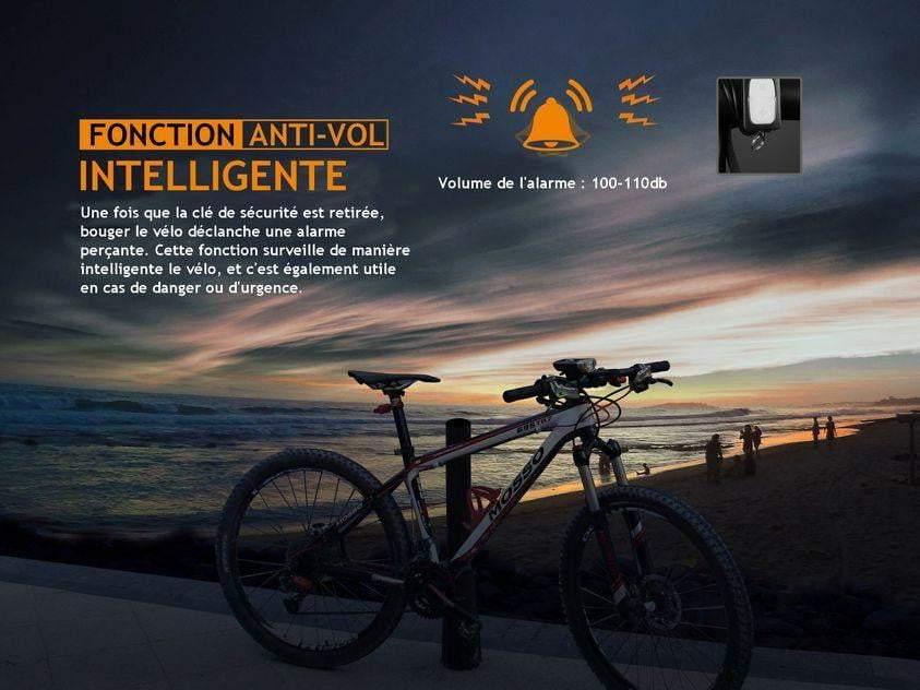 Fenix BC35R lampe de vélo rechargeable - 1800 lumens + technologie anti éblouissement et Alarme anti vol Site Officiel FENIX® - Votre boutique en ligne Fenix®