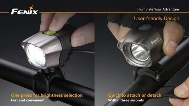 Fenix BT10 - lampe de vélo - 350 lumens Site Officiel FENIX® - Votre boutique en ligne Fenix®