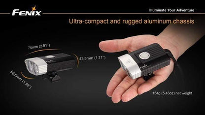 Fenix BT30R - 1800 Lumens - avec commande guidon et rechargeable - batterie incluse Site Officiel FENIX® - Votre boutique en ligne Fenix®