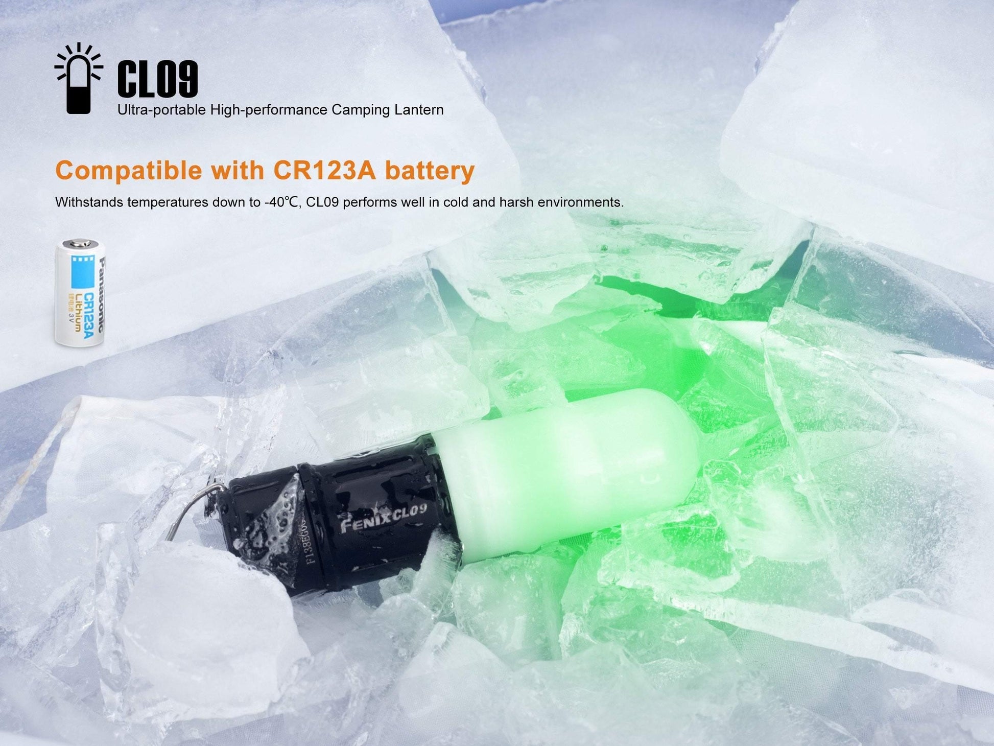 Fenix CL09 - Lampe LED pour camping - 200 lumens - modèle Noir Site Officiel FENIX® - Votre boutique en ligne Fenix®