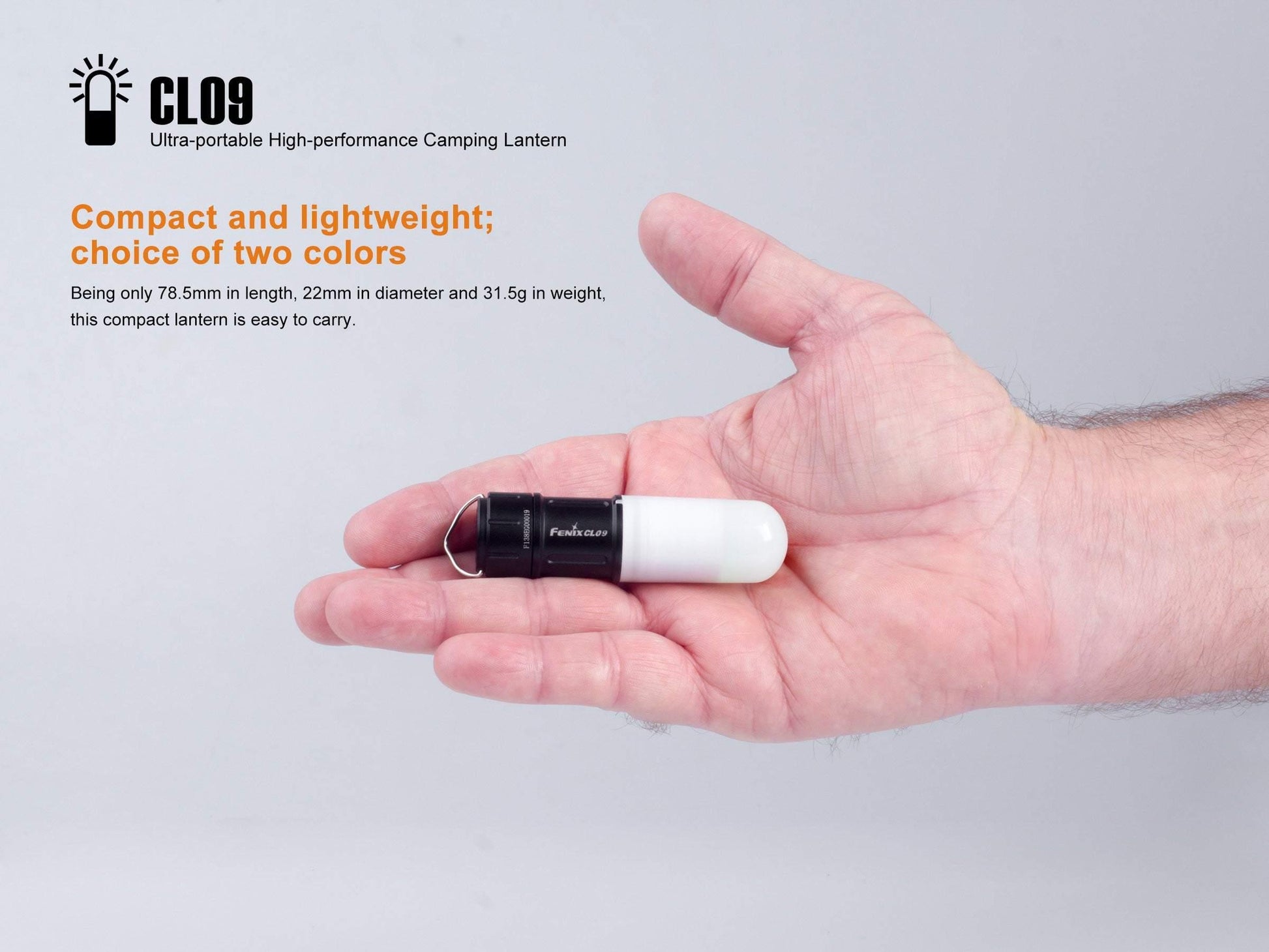Fenix CL09 - Lampe LED pour camping - 200 lumens - modèle Noir Site Officiel FENIX® - Votre boutique en ligne Fenix®