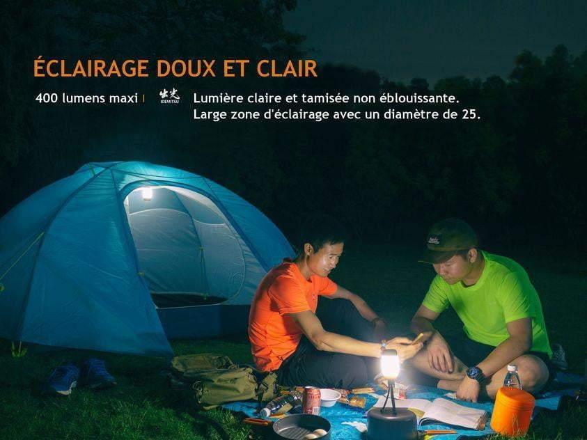 Fenix CL26R - lanterne de camping rechargeable 400 Lumens - batterie inclue Site Officiel FENIX® - Votre boutique en ligne Fenix®