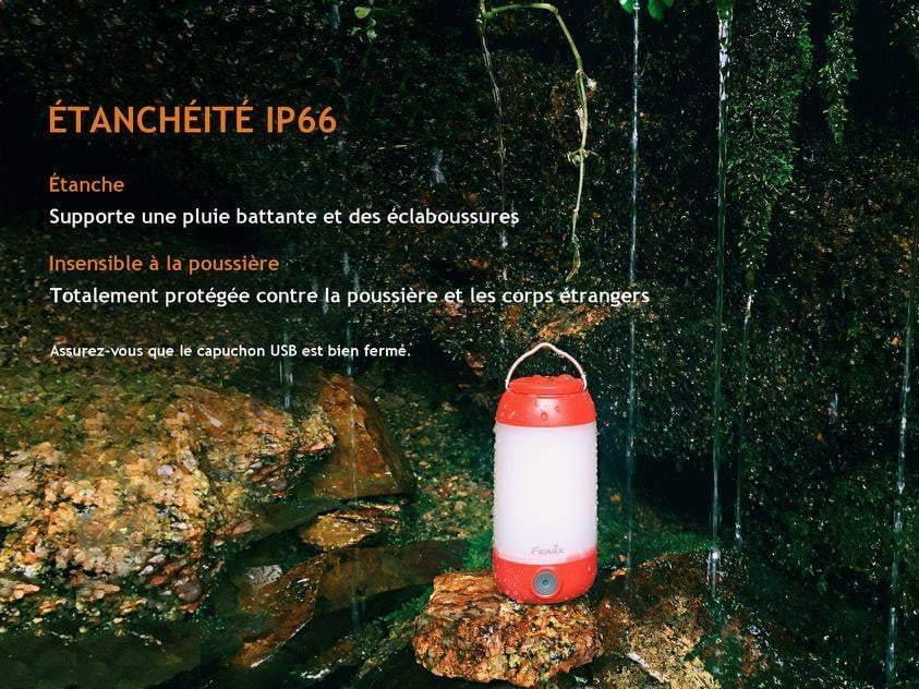 Fenix CL26R - lanterne de camping rechargeable 400 Lumens - batterie inclue Site Officiel FENIX® - Votre boutique en ligne Fenix®