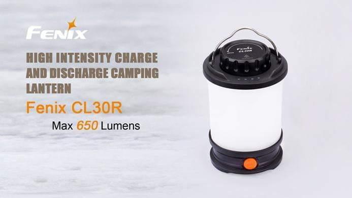 Fenix CL30R - lanterne led rechargeable 650 lumens Site Officiel FENIX® - Votre boutique en ligne Fenix®