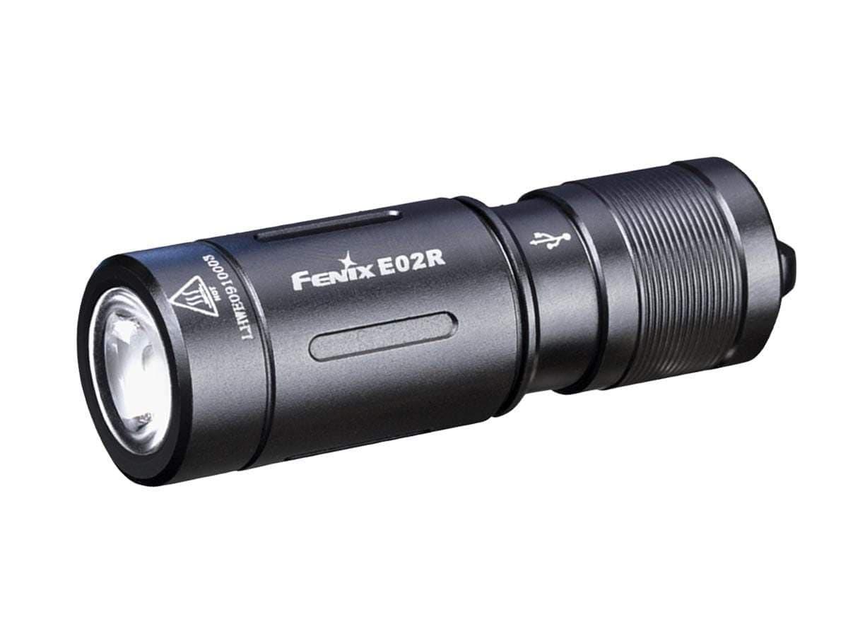 Fenix ​​E02R - 200 Lumens - Mini Lampe rechargeable – Revendeur