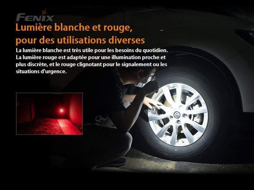 Fenix E03R - Lampe porte-clés en métal - 260 lumens Site Officiel FENIX® - Votre boutique en ligne Fenix®