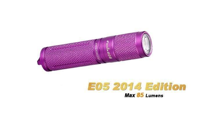 Fenix E05 - coloris bleu - édition 2014 - 85 Lumens + pile Site Officiel FENIX® - Votre boutique en ligne Fenix®