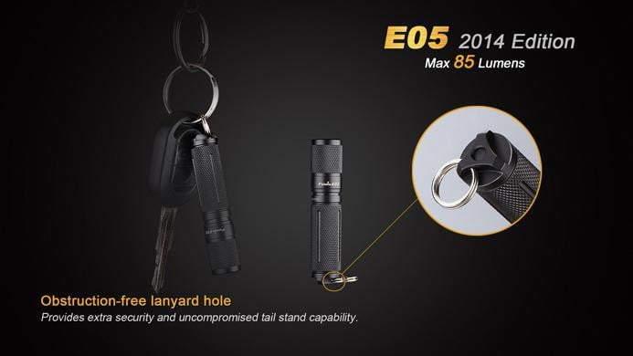 Fenix E05 - édition 2014 - 85 Lumens Site Officiel FENIX® - Votre boutique en ligne Fenix®