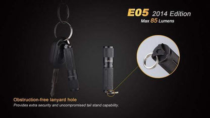 Fenix E05 - édition 2014 - 85 Lumens Site Officiel FENIX® - Votre boutique en ligne Fenix®
