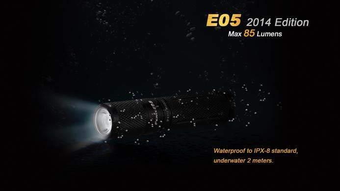 Fenix E05 - édition 2014 - 85 Lumens Site Officiel FENIX® - Votre boutique en ligne Fenix®