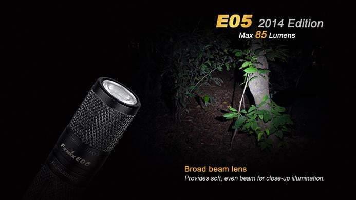 Fenix E05 - édition 2014 - 85 Lumens Site Officiel FENIX® - Votre boutique en ligne Fenix®